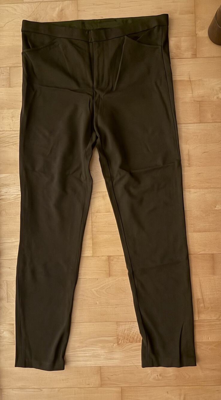Ralph Lauren Black Label High Waist Legging Pants Olive Green Brown L